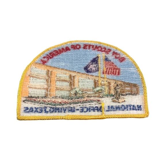 Vintage Boy Scouts Of America National Office Irving Texas Patch BSA Badge - Picture 7 of 8